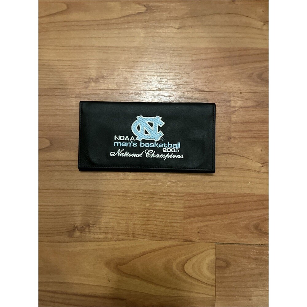 North Carolina Tar Heels Mens Basketball National Champions 2005 Checkbook Cover